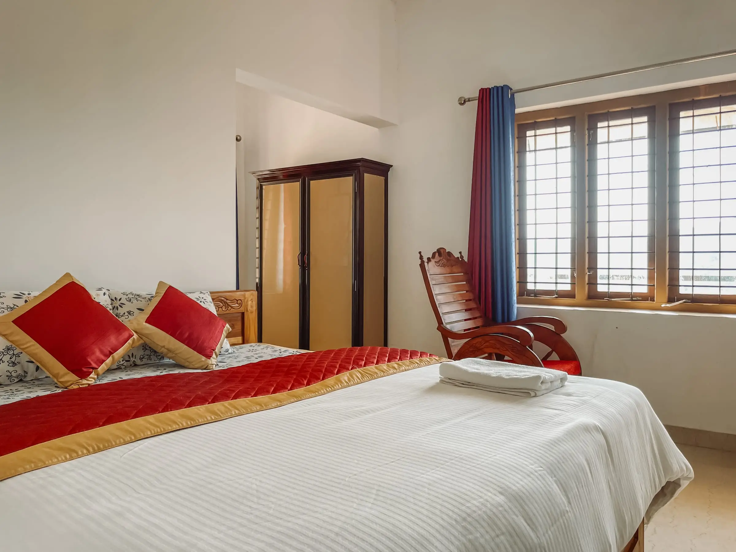 The Spacious Floor: second bedroom in window light